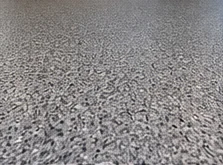 Illustrative speckled quartz epoxy flooring